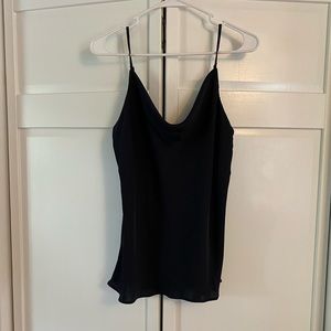 Loft cowl neck silky tank top